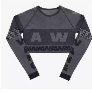 Alexander wang x HM crop top
